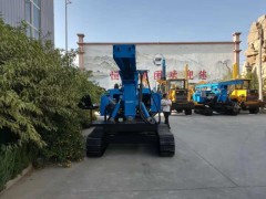 履带打桩机 公路360度旋转履带式液压压桩机图1