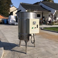 供应304不锈钢蒸汽盘管开水桶大型商用